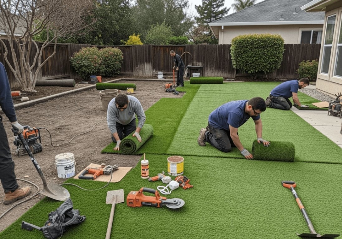 Artificial Turf Installation in Olathe & Kansas City
